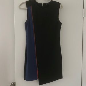 Tailored dress side zip